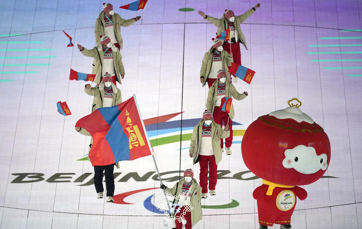 Mongolija, Peking 2022 | Mongolska olimpijska reprezentanca je z izgledom navdušila tudi na zimskih igrah v Pekingu leta 2022. | Foto Guliverimage