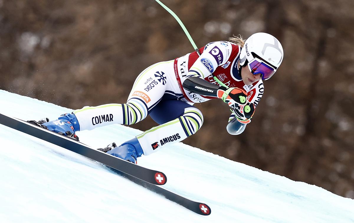 Ilka Štuhec | Ilka Štuhec je imela na cilju zaostanek 1,71 sekunde in osvojila 15. mesto. | Foto Reuters