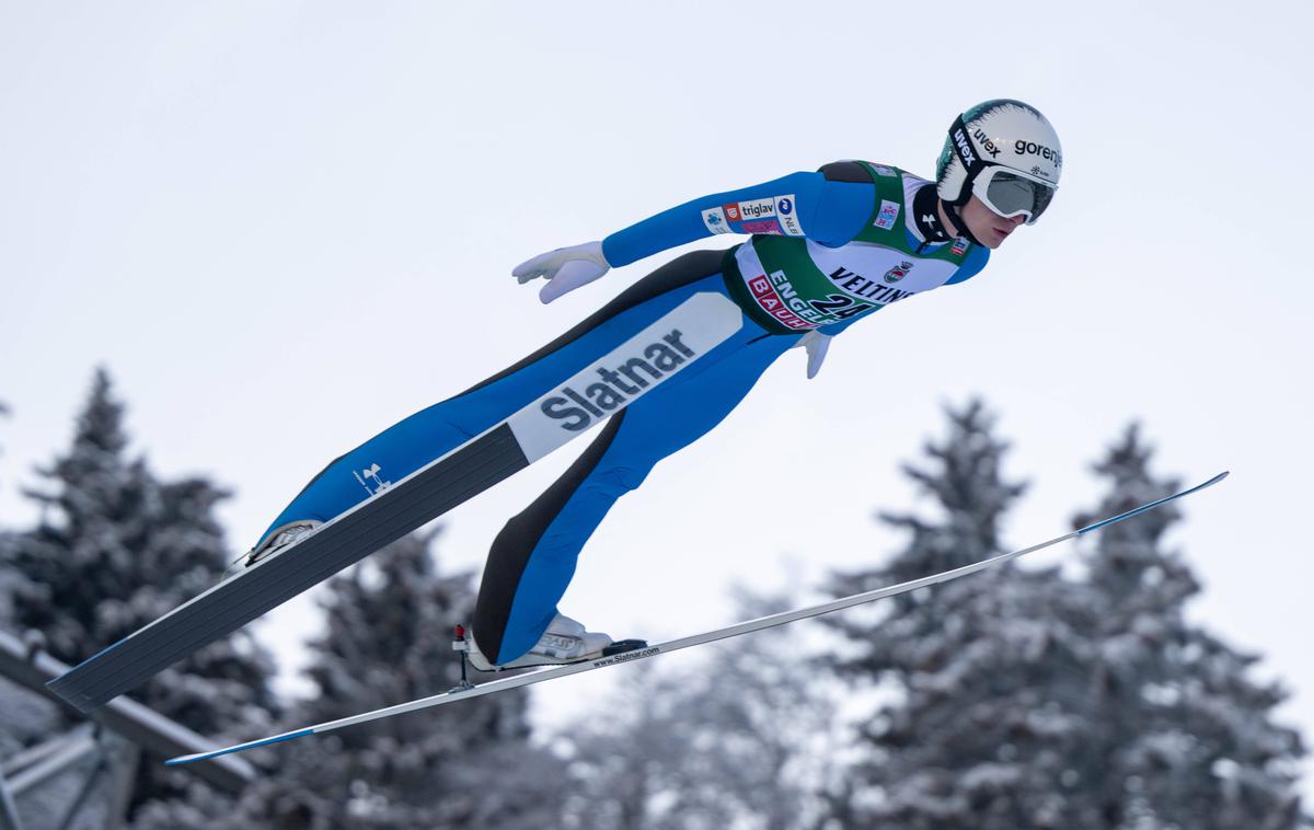 Lovro Kos Engelberg 2022 | Lovro Kos bo v Klingenthalu prvič nastopil v svetovnem pokalu v tej zimi. | Foto Guliverimage