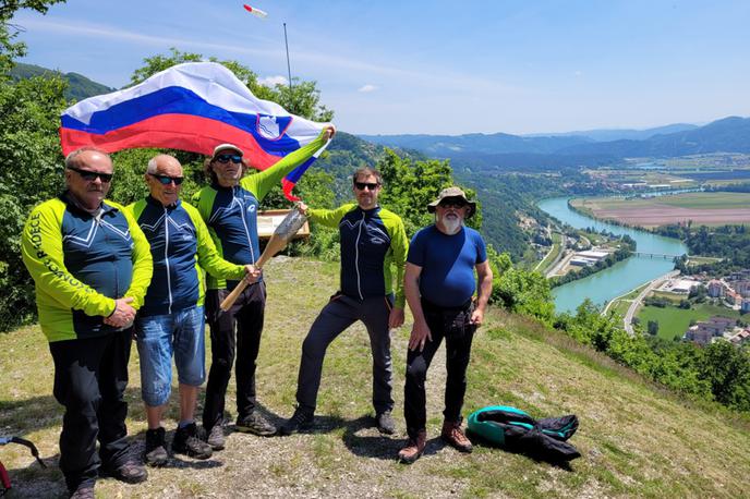 Pot slovenske bakle | Foto OKS/Aleš Fevžer