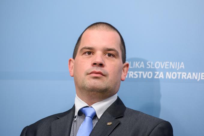 "To, kar sem zapisal, sem zapisal v svojem lastnem imenu in ne kot policist oziroma predsednik sindikata," poudarja Kristjan Mlekuš. | Foto: STA ,