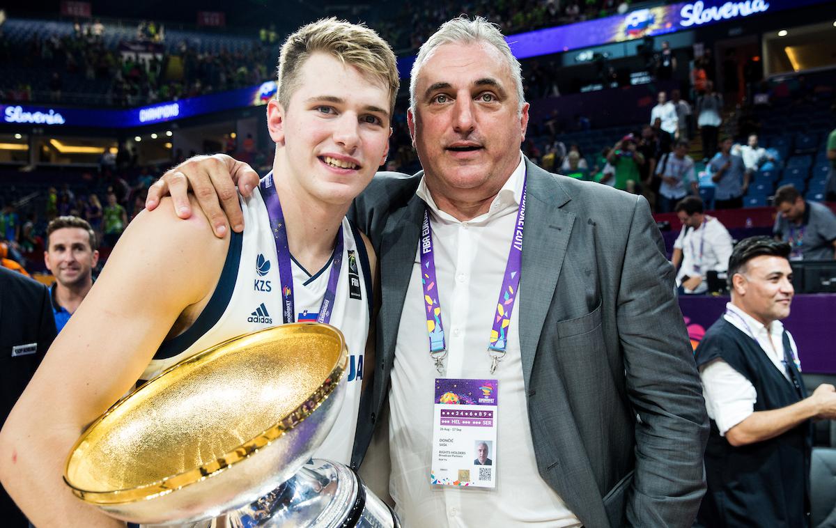 Luka in Saša Dončić | Foto Sportida