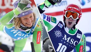 Slovenci družno dohiteli in prehiteli Lindsey Vonn