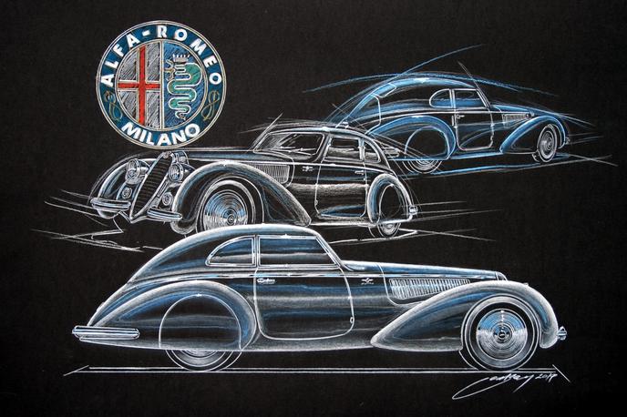 Alfa Romeo 8C 2900 B Touring Berlinetta | Foto Georg Gedl