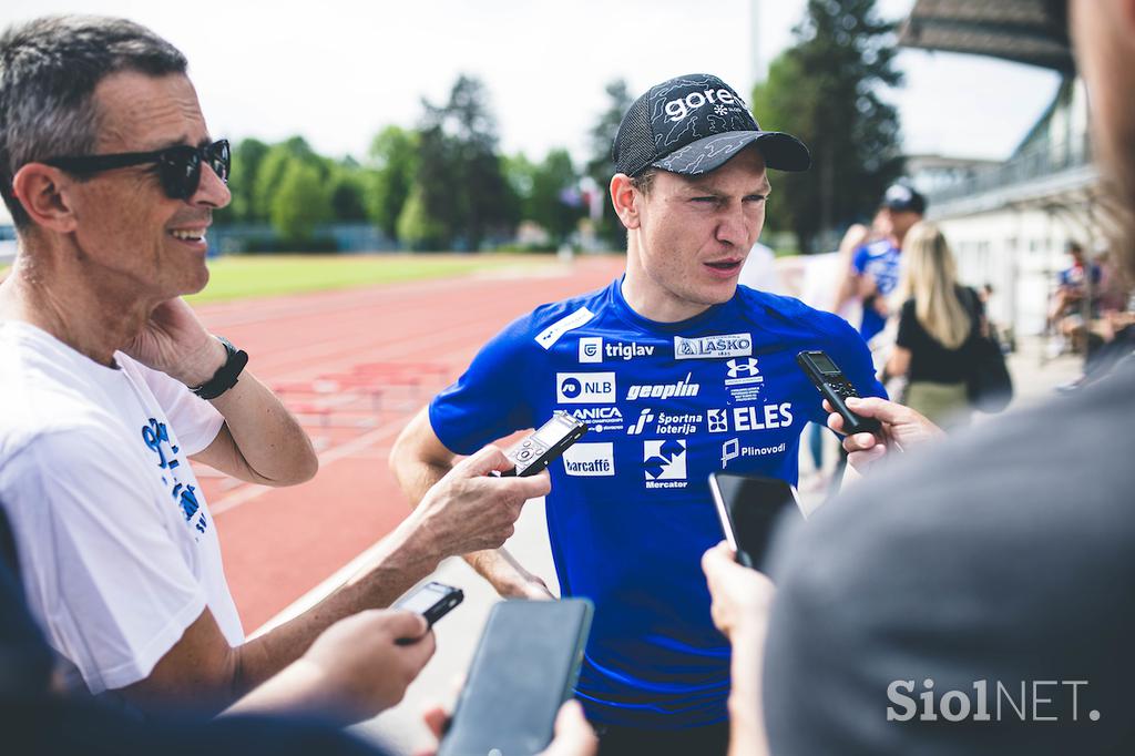 skakalci skakalke trening Kranj