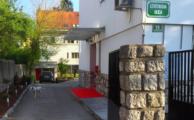 Vila na Levstikovi ulici v Ljubljani | Foto: Stranka  SD