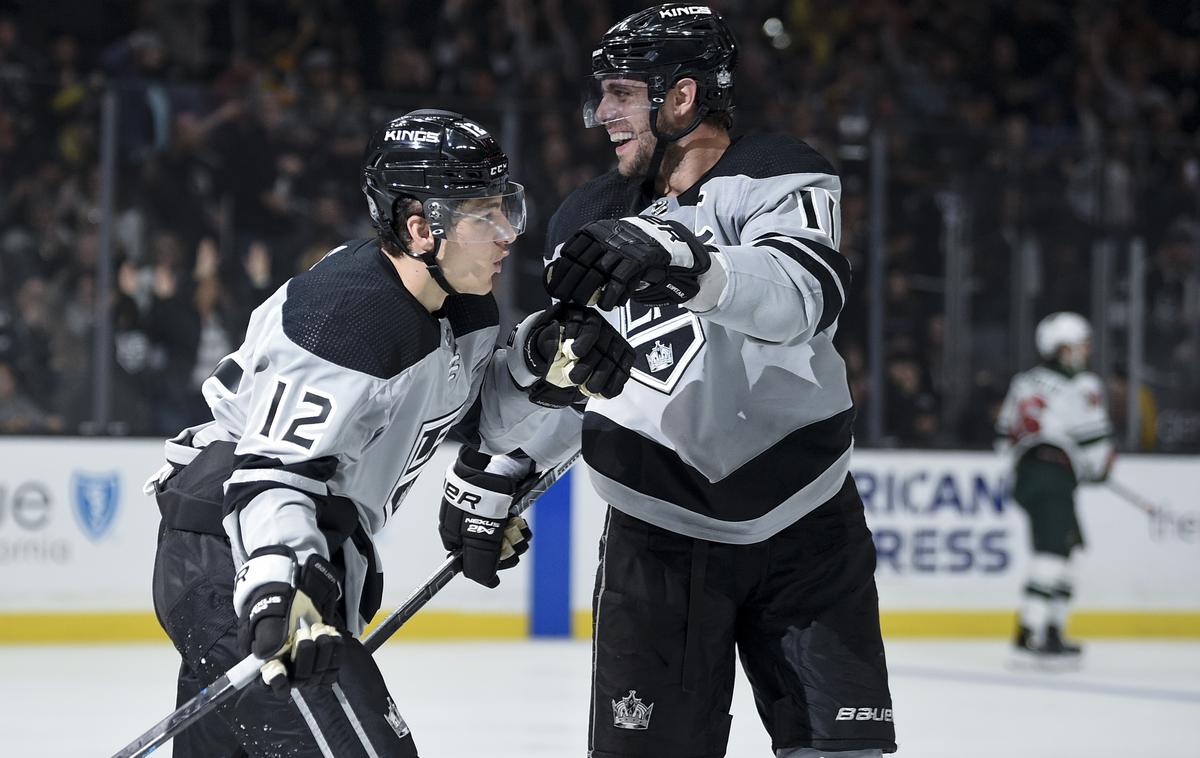 LA Kings Anže Kopitar | Los Angeles Kings so pripravljeni na novo sezono. Na zadnji dan starega leta so se spet zbrali na ledu. Prva tekma jih čaka v noči na 15. januar, ko bodo gostili Minnesoto. | Foto Reuters