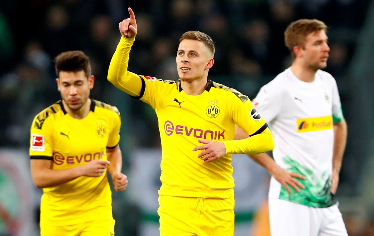 Thorgan Hazard - Borussia Dortmund | Med poškodovanimi je tudi Thorgan Hazard. | Foto Reuters