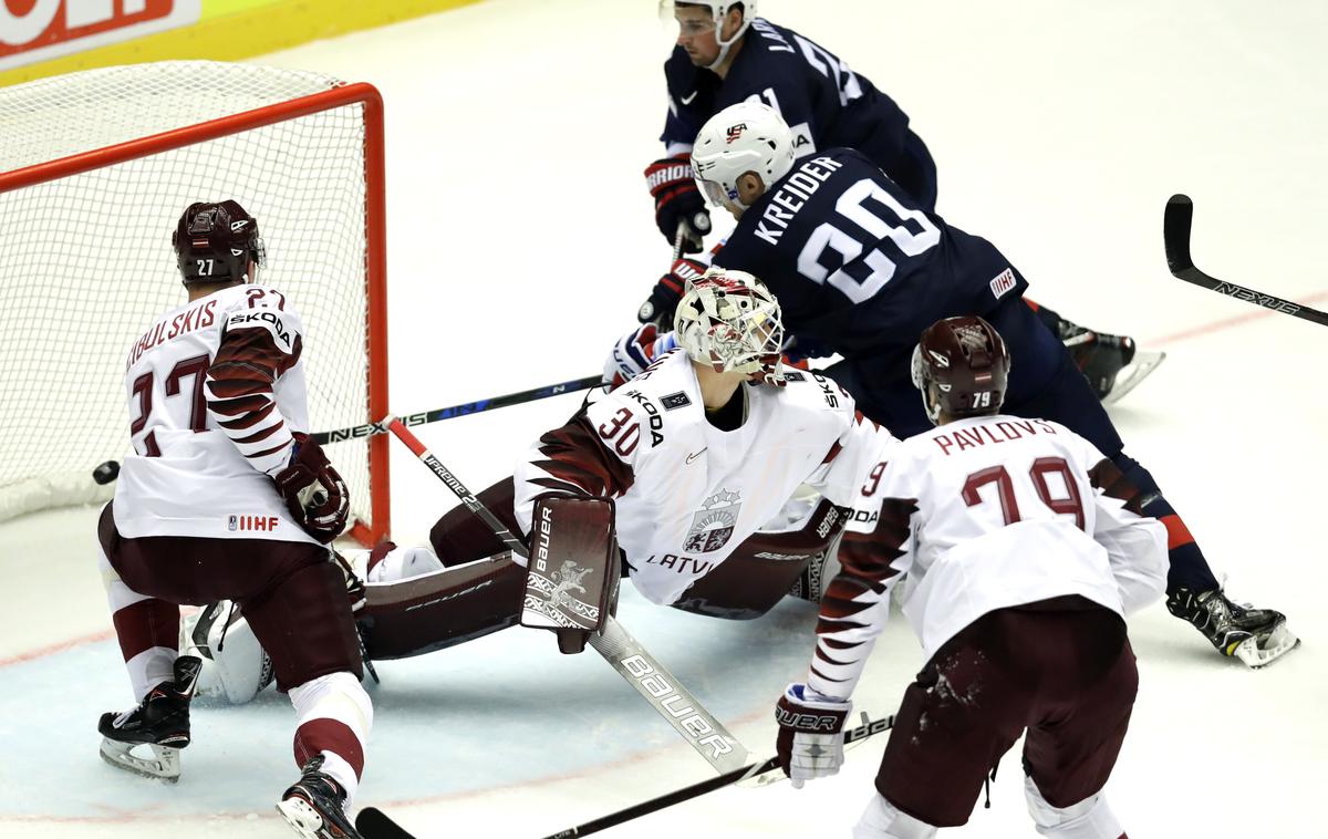 ZDA Latvija SP v hokeju | Foto Reuters