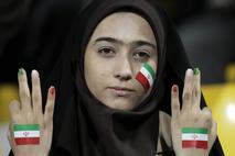 Iran nogometne navijačice