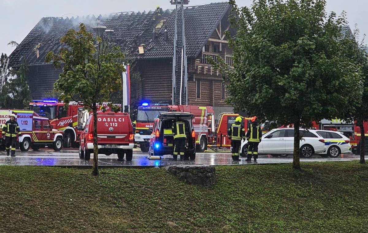 Smlednik | Nastalo je za nekaj sto tisoč evrov materialne škode. | Foto Bralec