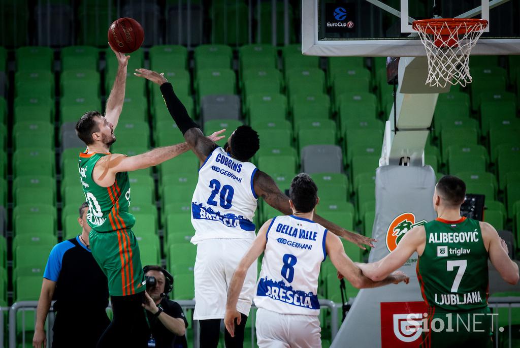 EuroCup: Cedevita Olimpija - Brescia