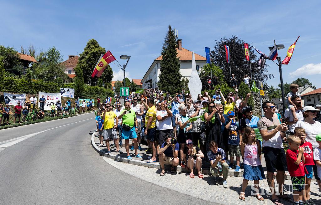 Dirka Po Sloveniji navijači