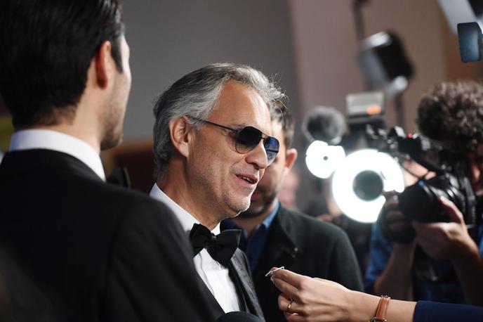 Andrea Bocelli | Tud slavni italijanski operni pevec je prebolel okužbo z novim koronavirusom. | Foto Getty Images