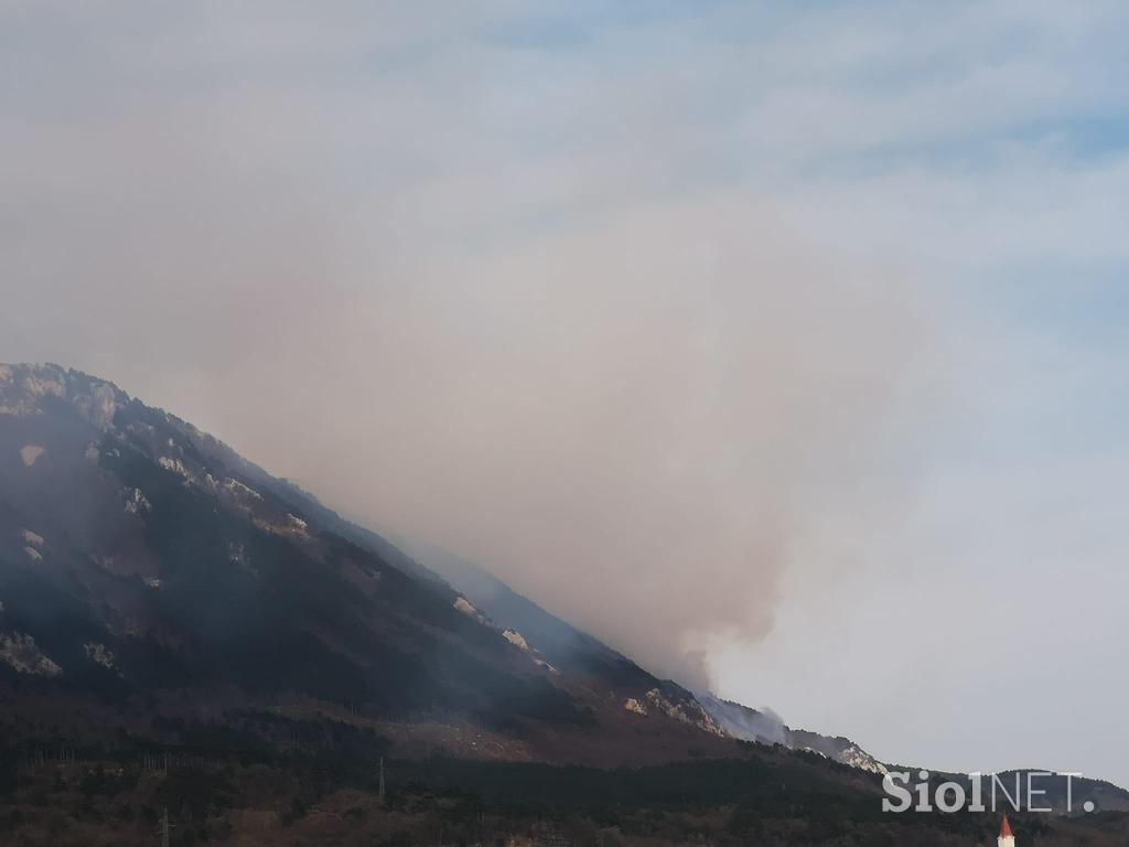 požar Ajdovščina