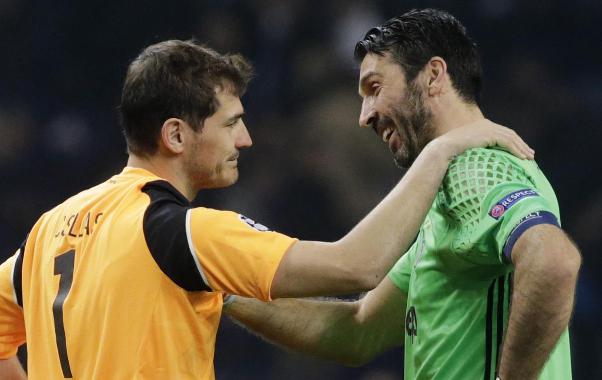 Iker Casillas Gianluigi Buffon | Foto Reuters