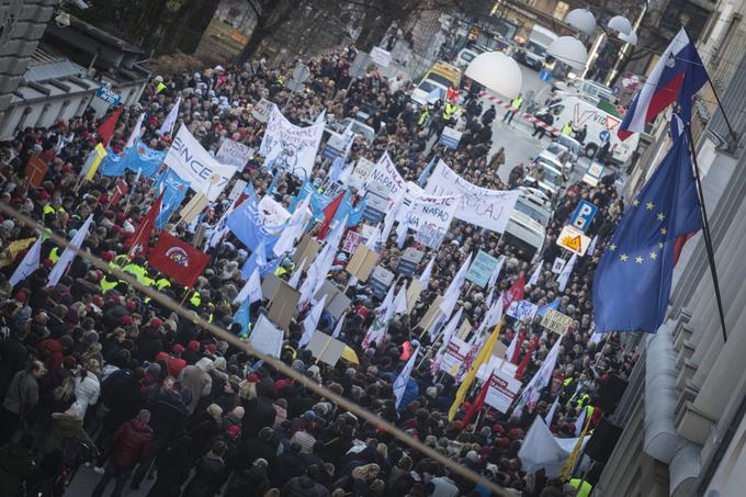 Splošna stavka javnega sektorja | Foto: Bojan Puhek