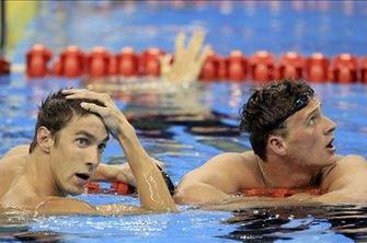 Lochte pred Phelpsom, dvojna francoska zmaga