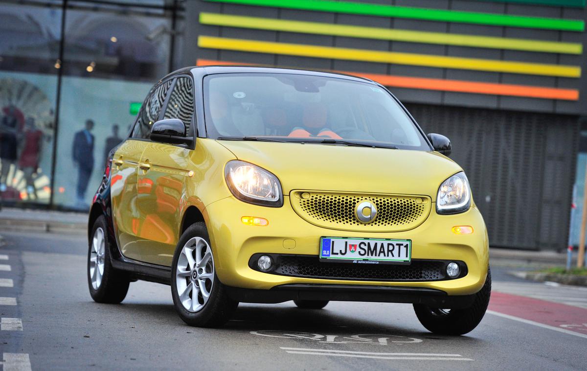 Smart forfour test | Foto Ciril Komotar