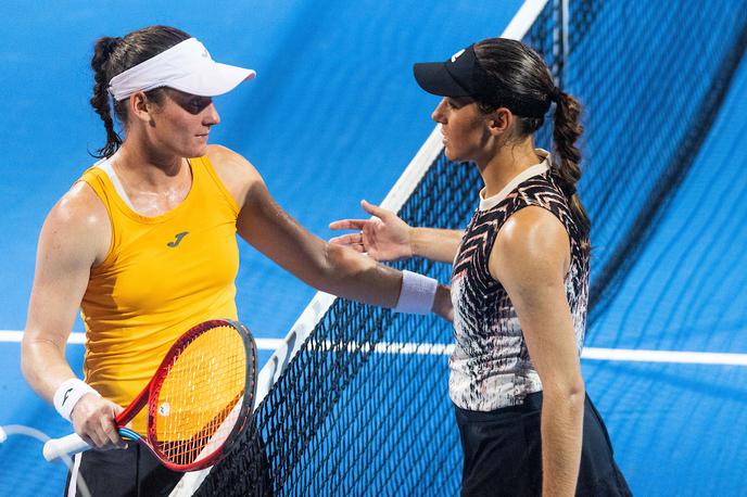 Tamara Zidanšek & Kaja Juvan | Tamara Zidanšek in Kaja Juvan bosta glavni slovenski orožju v pokalu Billie Jean King. | Foto Vid Ponikvar