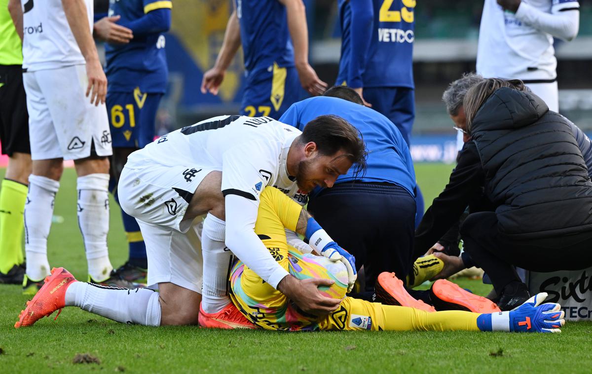 Bartlomiej Dragowski | Poljski vratar Bartlomiej Dragowski se je poškodoval na zadnji klubski tekmi pred odhodom v Katar in ostal brez svetovnega prvenstva. | Foto Guliverimage