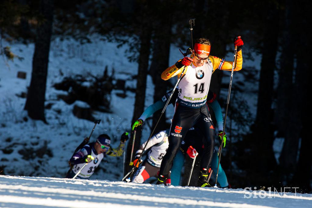 Pokljuka, 20 km, prvi dan