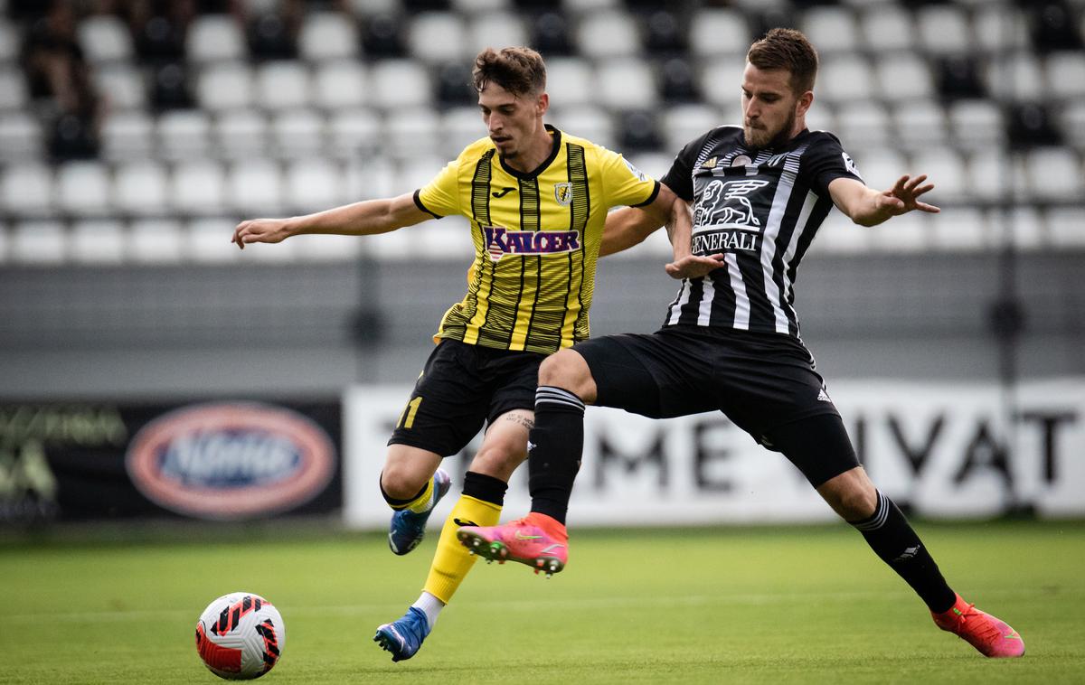 Radomlje Mura Ivan Šarić | Ivan Šarić je lani v Sloveniji že igral kot posojen nogometaš Hajduka Radomljam. | Foto Blaž Weindorfer/Sportida