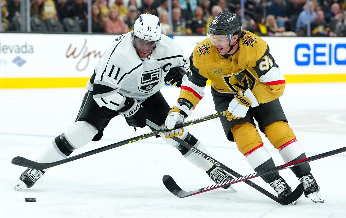 Anže Kopitar Los Angeles Kings | Anže Kopitar se je znova vpisal med strelce. | Foto Reuters