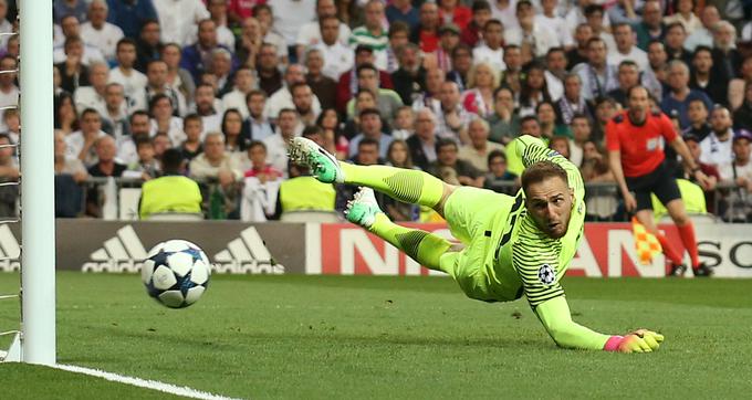 Jan Oblak ne prejema pogosto treh zadetkov na tekmo. To se mu je pri Atleticu pripetilo le proti belim baletnikom. | Foto: Reuters