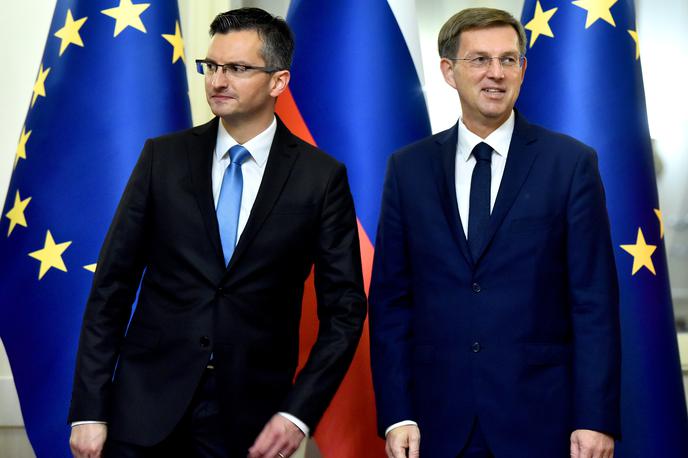 Miro Cerar, Marjan Šarec | Foto STA