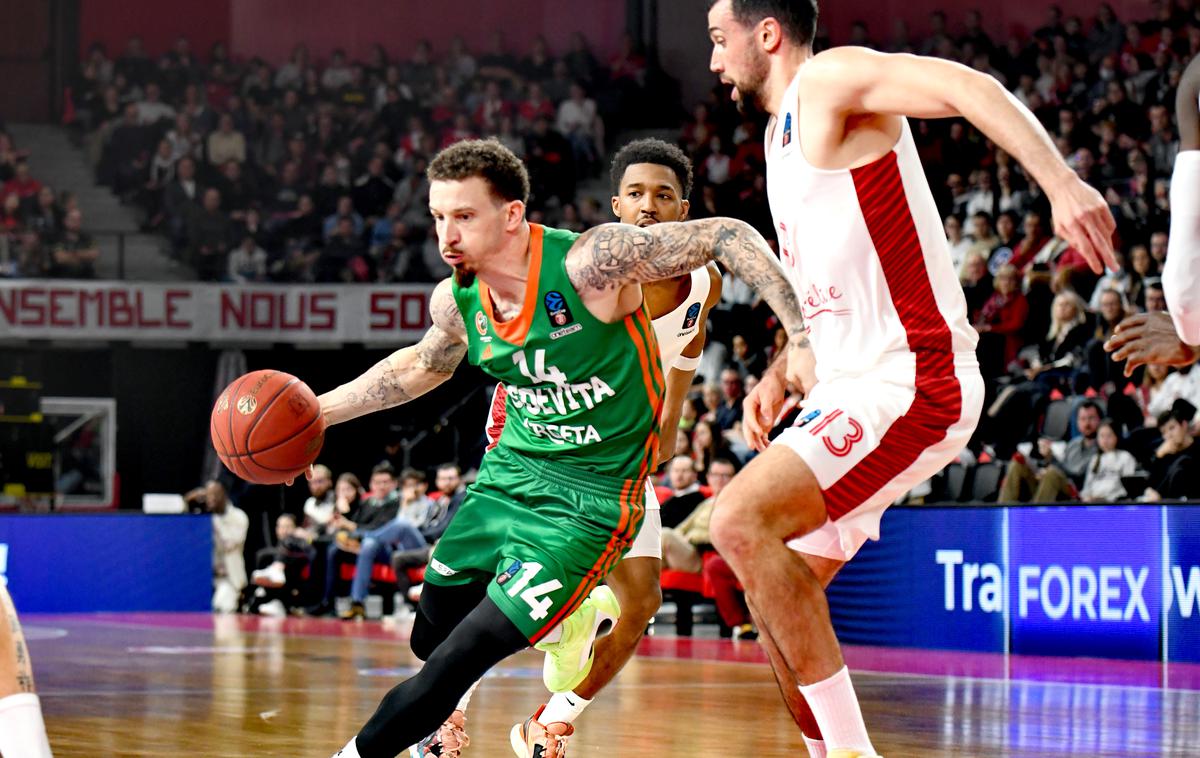 EuroCup: JL Bourg - Cedevita Olimpija | Cedevita Olimpija je prišla do druge zmage v evropskem pokalu. | Foto KK Cedevita Olimpija/Tine Ružič