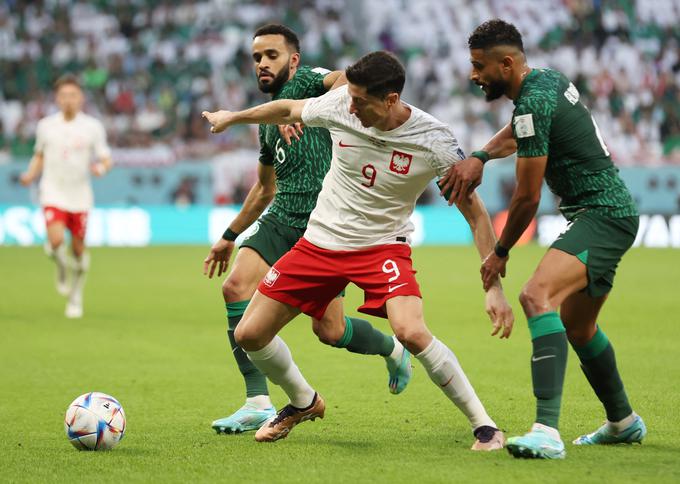 Katar 2022 Poljska Robert Lewandowski Savdska Arabija | Foto: Reuters