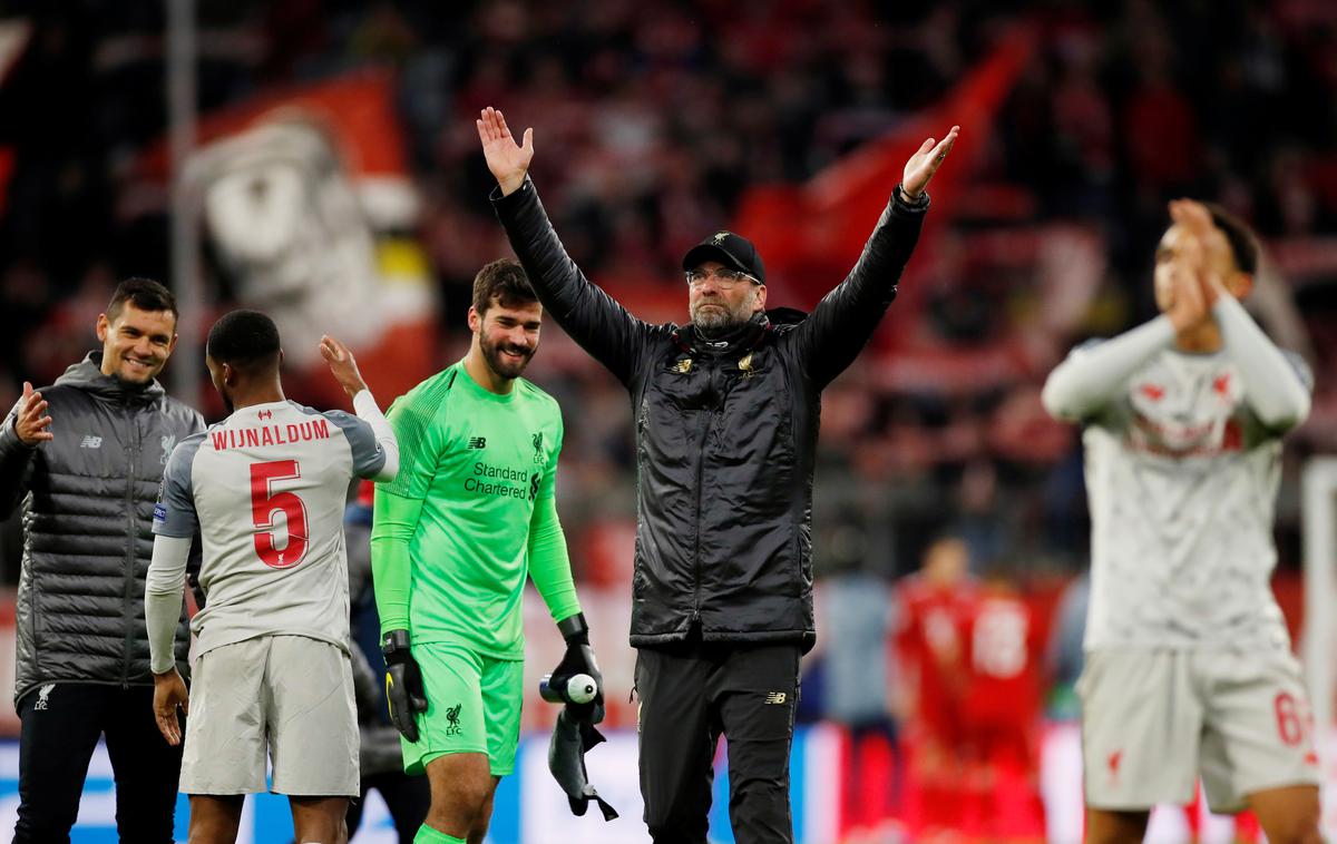 Bayern Liverpool | Liverpool je s 3:1 v Münchnu izločil Bayern. | Foto Reuters