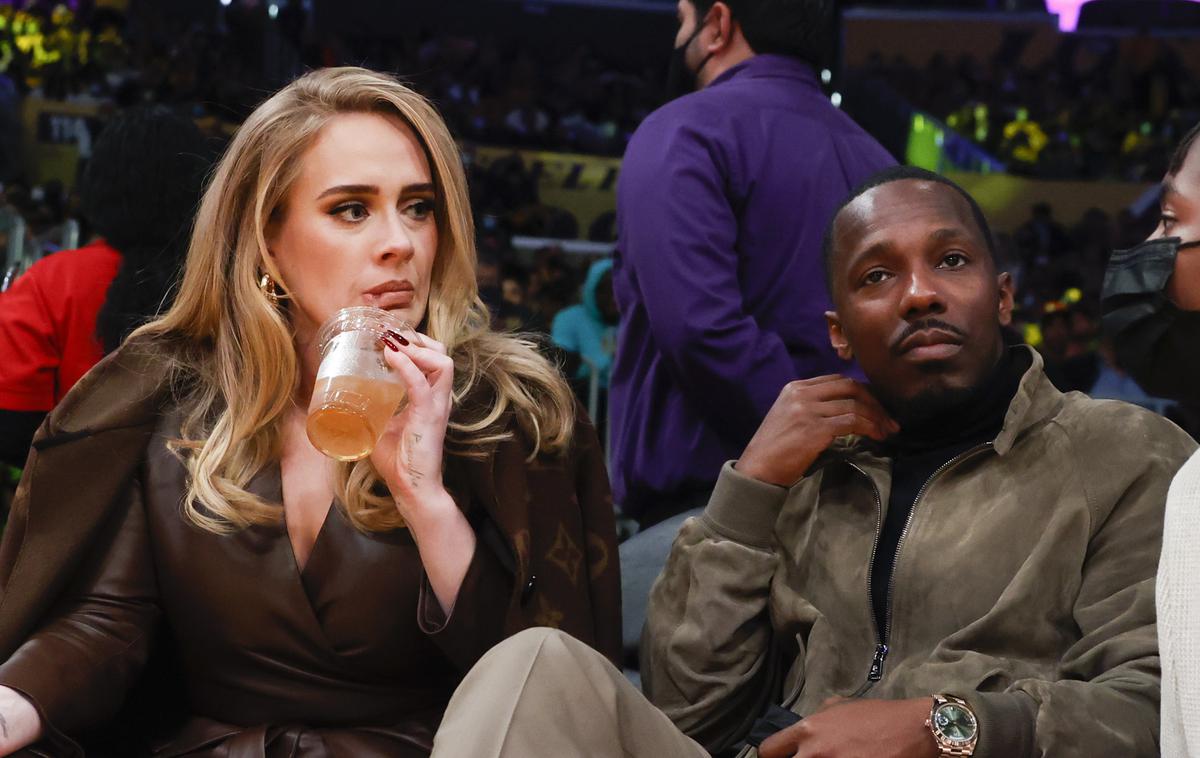 Adele RIch Paul | Adele in Rich Paul oktobra lani | Foto Guliverimage/AP