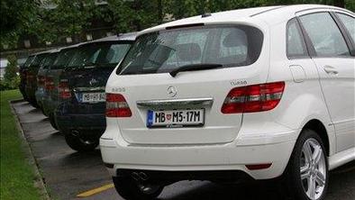 Mercedes-Benz A in B