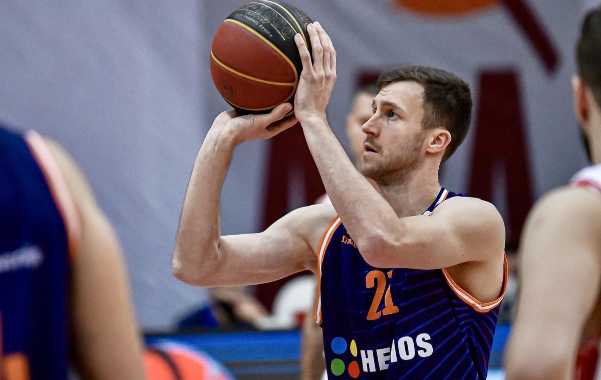 Helios Suns Blaž Mahkovic | Blaž Mahkovic je dosegel 13 točk. | Foto Dragana Stjepanović/ABA2