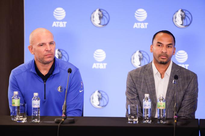 Jason Kidd in Nico Harrison. | Foto: Guliverimage/Vladimir Fedorenko