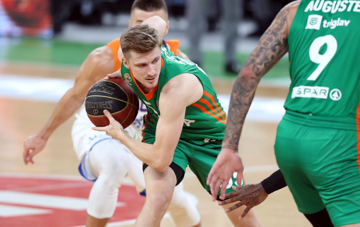 Cedevita Olimpija - Mornar | Luka Rupnik je v zadnji četrtini zagnal ljubljanski stroj. | Foto Cedevita Olimpija/Aleš Fevžer