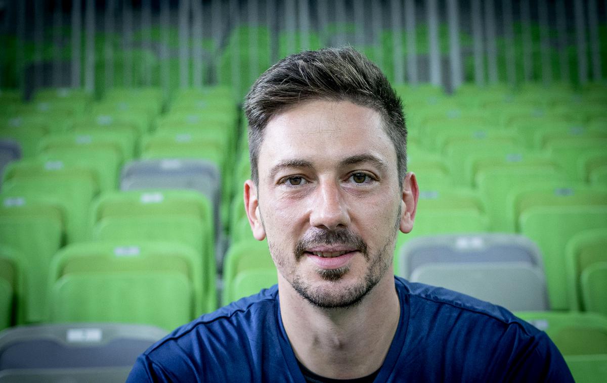 Dejan Vinčić | Eden od najizkušenejših odbojkarskih reprezentantov Dejan Vinčić bo z rojaki v petek v Stožicah začel svetovno prvenstvo, na katerem imajo Slovenci visoke cilje. | Foto Ana Kovač