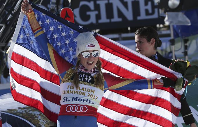 Mikaela Shiffrin: V očeh Lindsey - favoritinja št. 1 | Foto: Reuters