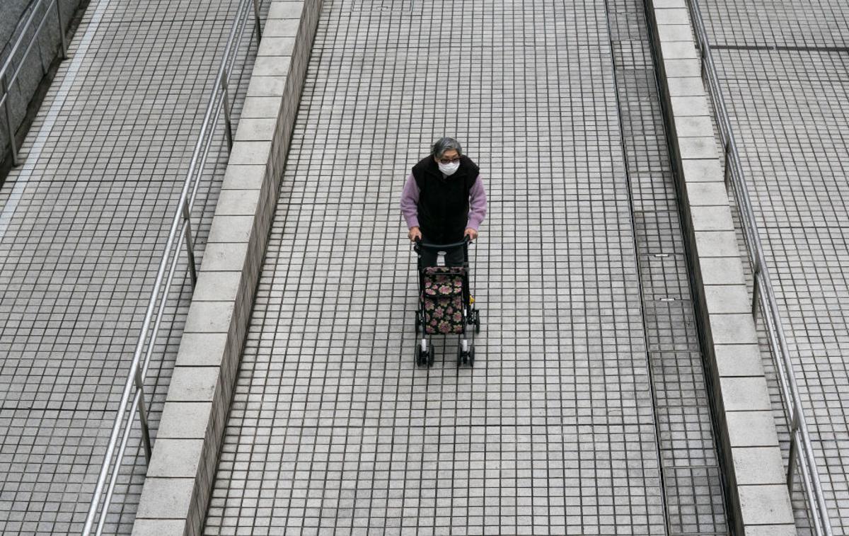 Japonska starejši koronavirus | Fotografija je simbolična. | Foto Getty Images