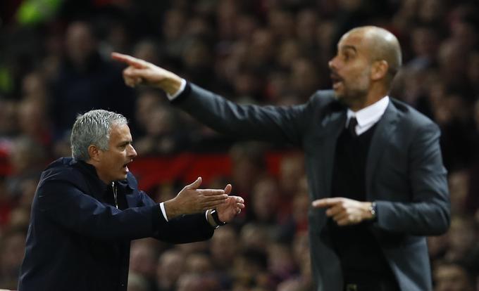 Vrača se veliki trenerski obračun Mourinho - Guardiola, ki je polnil naslovnice že pred leti na španskih el clasicih. | Foto: Reuters