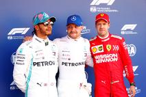 Hamilton, Bottas, Vettel