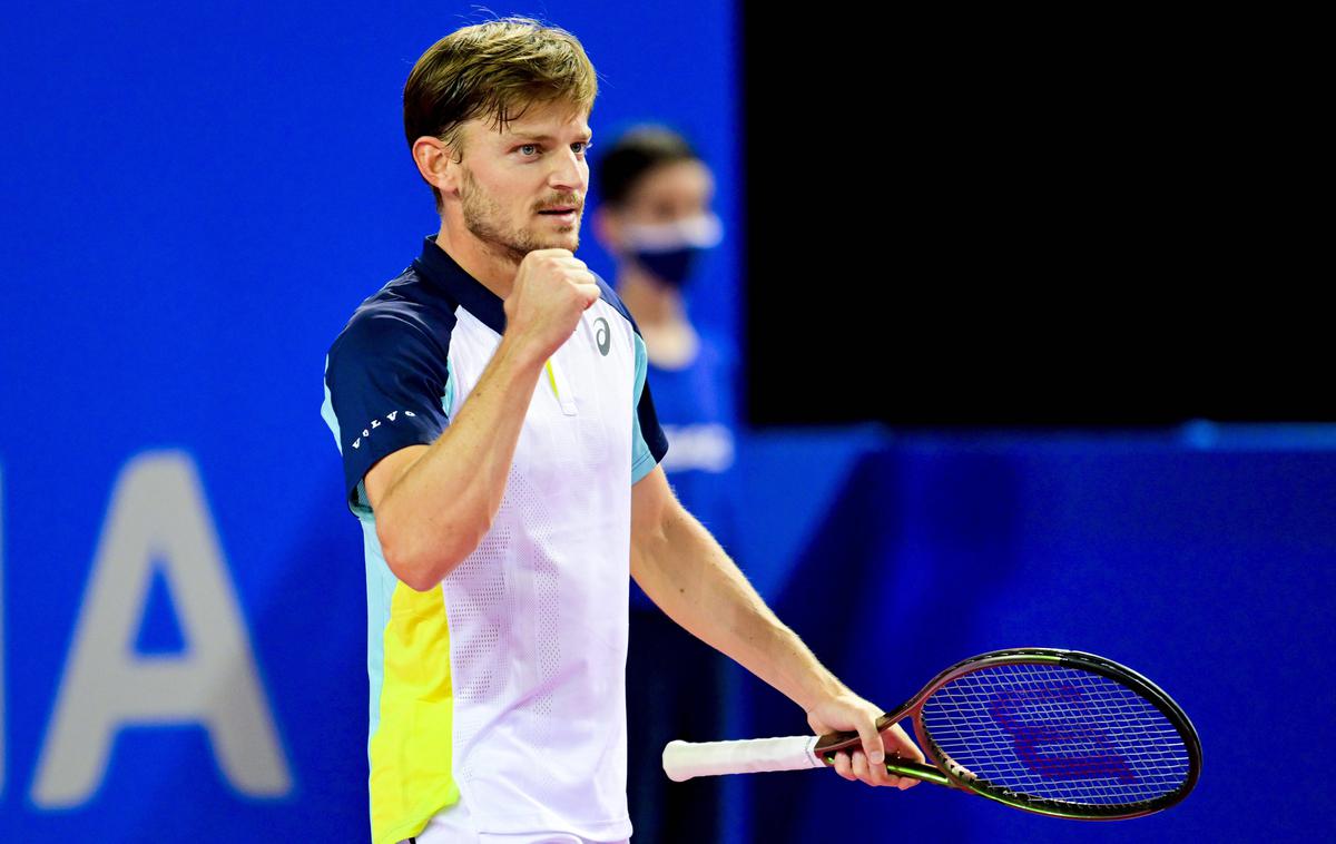 David Goffin | David Goffin se bo v finalu Marakeša pomeril z Alexom Molčanom. | Foto Guliverimage