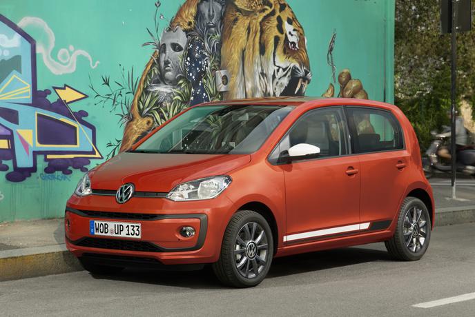 Volkswagen up! – za Slovence za tisočaka cenješi nemček z italijanskim občutkom za stil in modo