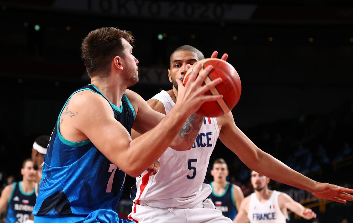 Luka Dončić | Slovenski košarkarji so v polfinalu olimpijskih iger za točko izgubili s Francijo. V soboto se bodo za tretje mesto pomerili z Avstralijo. | Foto Reuters