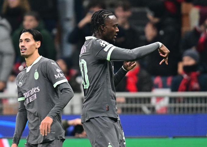 Tammy Abraham je odločil zmagovalca na srečanju na San Siru. | Foto: Reuters