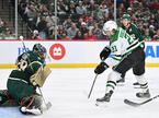 Dallas Stars Minnesota Wild Marc-Andre Fleury Jason Robertson