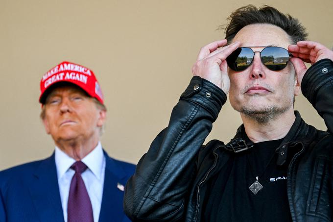 Nekateri mediji in podporniki demokratov so Elonu Musku zaradi njegovega pomembnega vpliva na Donalda Trumpa že nadeli vzdevek predsednik Musk.  | Foto: Reuters