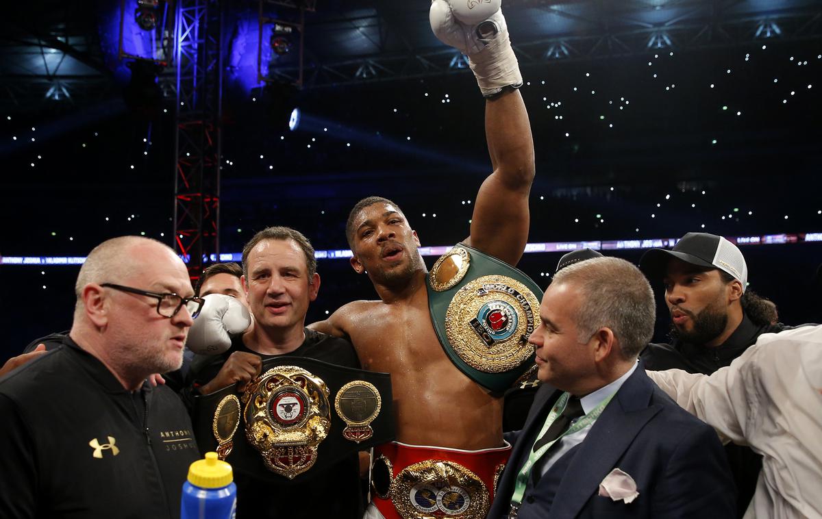 Vladimir Kličko Anthony Joshua Wembley 2017 | Foto Reuters